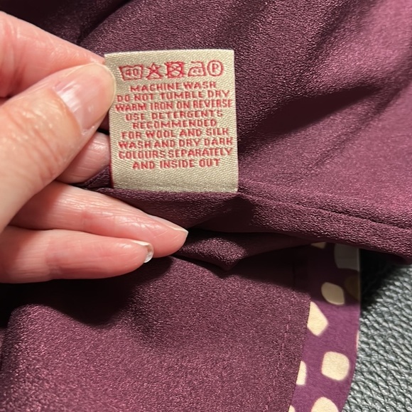 BODEN Washable Silk Florentine Floral Shift Dress 3/4 Sleeve Sz 2 - Picture 13 of 13